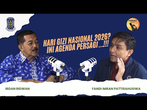Hari Gizi Nasional 2026?? Ini Agenda PERSAGI Kabupaten Kebumen!!! | PERSAGI Kabupaten Kebumen PODCAST Eps. 16